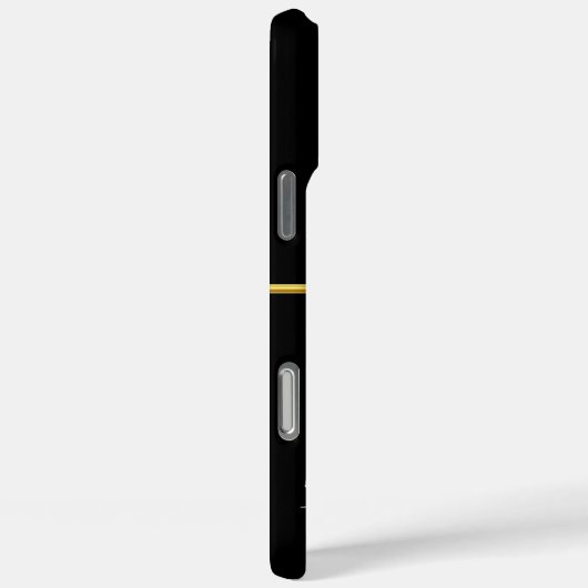 光沢のある金ゴールドセミトラックイラストレーション Case-Mate iPhoneケース (裏面 / 右)