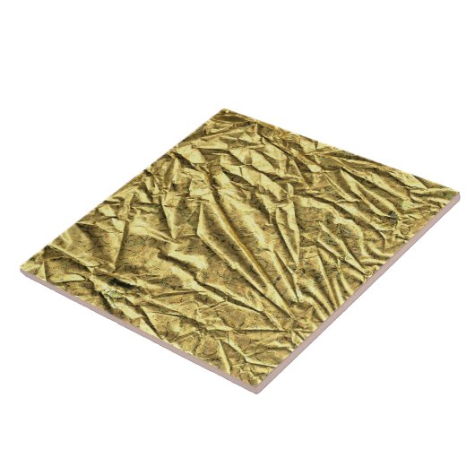 光沢のある金箔 タイル (側面)