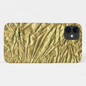 光沢のある金箔 Case-Mate iPhoneケース (裏面(横))