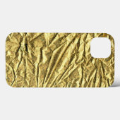 光沢のある金箔 Case-Mate iPhoneケース (裏面 (横))