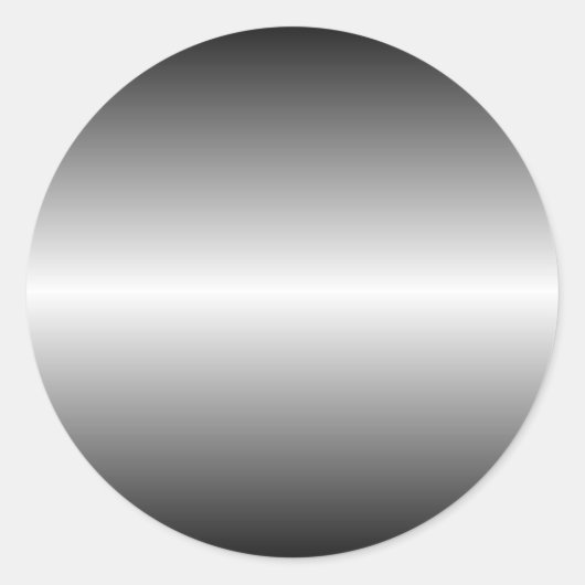 光沢のある鋼製ラウンドステッカー ラウンドシール (正面)