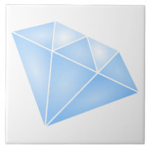 光沢のある青いダイヤモンドカラット