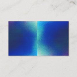 光沢のある青の名刺 名刺
