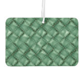 光沢のある革の質感3 カーエアーフレッシュナー (裏面)