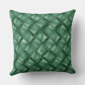 光沢のある革の質感3 クッション (裏面)