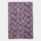 光沢のある革の質感 キッチンタオル (縦)