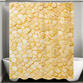 光沢のある高級金ゴールドシークインシャワーカーテン シャワーカーテン