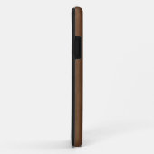 光沢のあるChocholate木穀物 Case-Mate iPhoneケース (裏面/右)