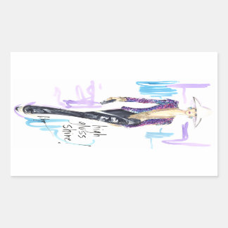 光沢の高い! 長方形シール