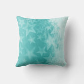 光沢アクアターコイズ装飾装飾用クッション クッション (裏面)