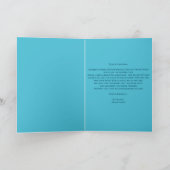 光沢エレガントのあるサファイアとシルバージェムストーン甘い16 カード (内部)