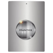 光沢エレガント鋼 クリップボード (裏面)