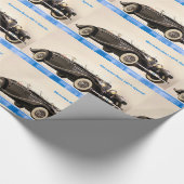 光沢クラシック – ラッピング – 紙用の自動車イメージ ラッピングペーパー (角)