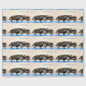 光沢クラシック – ラッピング – 紙用の自動車イメージ ラッピングペーパー (フラット)