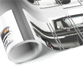 光沢クラシック – ラッピング – 紙用の車の画像 ラッピングペーパー (ロールコーナー)