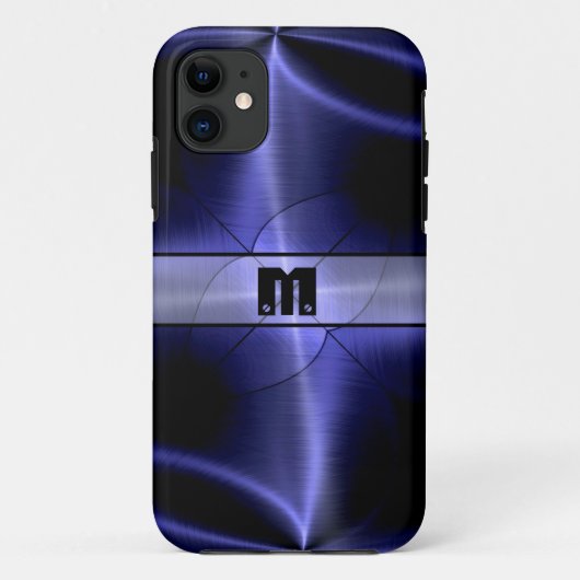 光沢クールのあるステンレス鋼14 Case-Mate iPhoneケース (裏面)