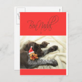 光沢グリズリークリスマスボンナダル シーズンポストカード (正面/裏面)