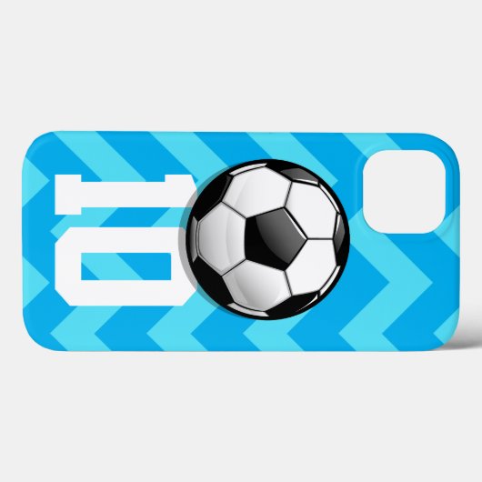 光沢サッカーボール Case-Mate iPhoneケース (裏面 (横))