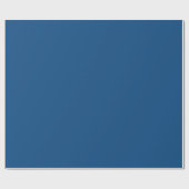 光沢ダークセルーリアンブルーラッピング紙 ラッピングペーパー (フラット)