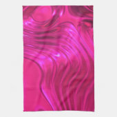 光沢ハリウッドセリースピすごいンク キッチンタオル (縦)