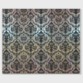 光沢ハリーシャムエレガントラージダマスク15フィート ラッピングペーパー (フラット)