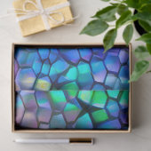 光沢ブルーパープルウォールアートドリーム 薄葉紙 (ギフト)