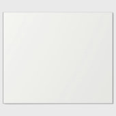 光沢ベビー粉末白ラッピング紙 ラッピングペーパー (フラット)