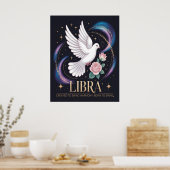 光沢ポ生まれスタを輝かせるための天秤座 ポスター (キッチン)
