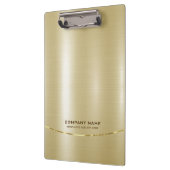 光沢ミニマルのあるフェイク金ゴールド背景2 クリップボード (左)