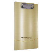 光沢ミニマルのあるフェイク金ゴールド背景2 クリップボード (右)