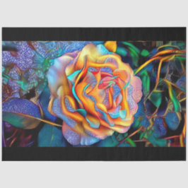 光沢ユニークバラアートドリーム 薄葉紙