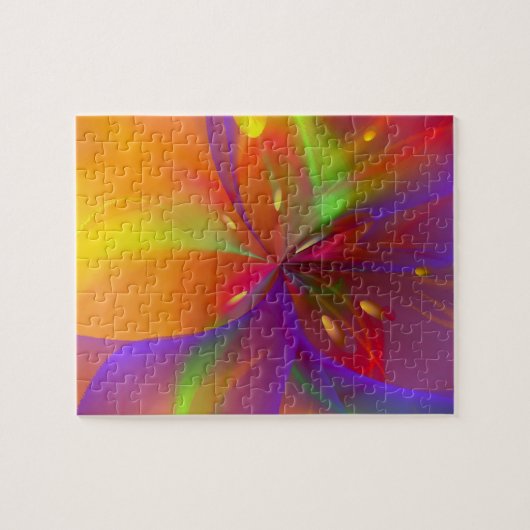 光沢ユリ ジグソーパズル (横)