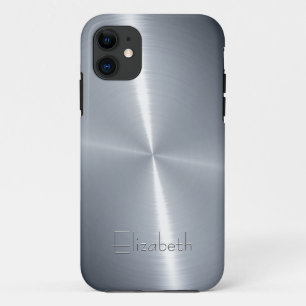 光沢ラカッコいいジアル鋼メタリック iPhone 11 ケース