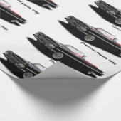 光沢ラックラシックピング紙用の自動車イメージ ラッピングペーパー (角)