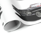 光沢ラックラシックピング紙用の自動車イメージ ラッピングペーパー (ロールコーナー)