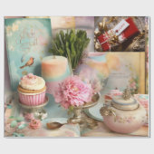 光沢ラッピングペーパー30インチx 6料金 ラッピングペーパー (フラット)