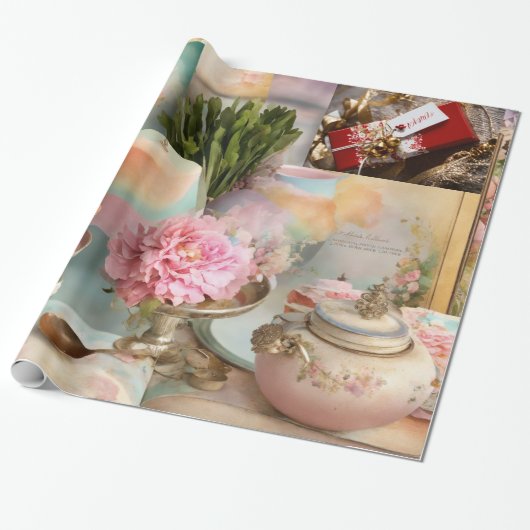 光沢ラッピングペーパー30インチx 6料金 ラッピングペーパー (アンロールド)