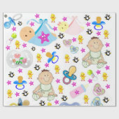 光沢ラッピング紙のパシフィアビンキー ラッピングペーパー (フラット)