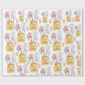 光沢ラッピング紙グッド料理 ラッピングペーパー (フラット)