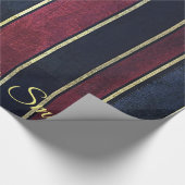 光沢ラッピング紙ストライプドクター ラッピングペーパー (角)