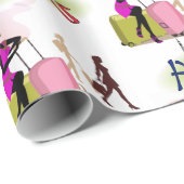 光沢ラッピング紙パリフランスバケーション ラッピングペーパー (ロールコーナー)