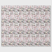 光沢ラッピング紙パリフランス ラッピングペーパー (フラット)