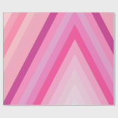 光沢ラッピング紙ピンクストライプ色 ラッピングペーパー (フラット)
