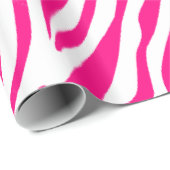 光沢ラッピング紙ピンクヒョウ ラッピングペーパー (ロールコーナー)