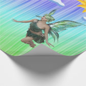 光沢ラッピング紙フェアリーレインボー ラッピングペーパー (角)