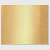 光沢ラッピング紙フェイク金ゴールドグラマラス ラッピングペーパー (フラット)