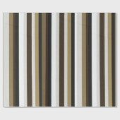 光沢ラッピング紙ブラウン&ベージュ自然 ラッピングペーパー (フラット)