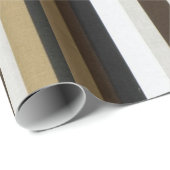 光沢ラッピング紙ブラウン&ベージュ自然 ラッピングペーパー (ロールコーナー)