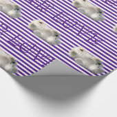 光沢ラッピング紙ポーラベアラブ ラッピングペーパー (角)