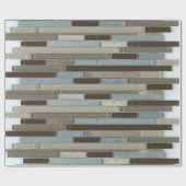 光沢ラッピング紙モザイク ラッピングペーパー (フラット)